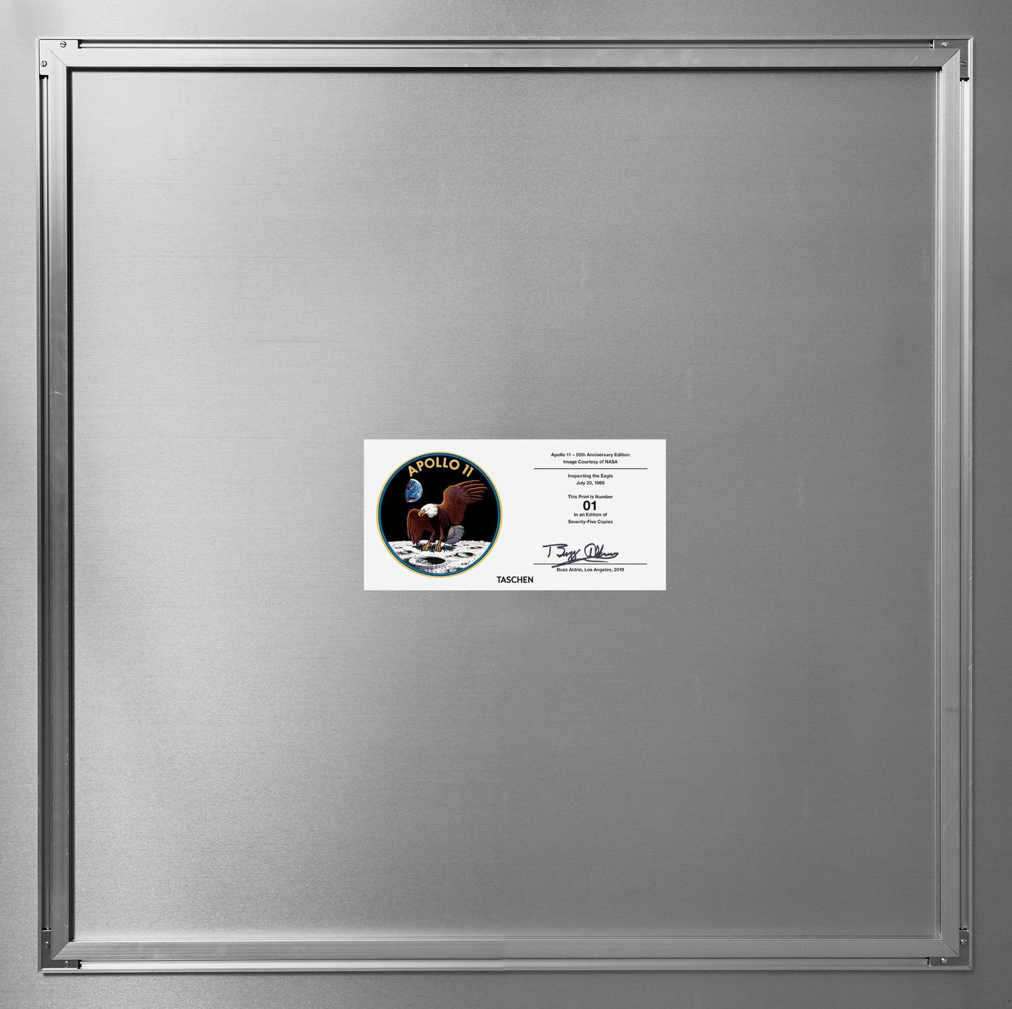 Aldrin, Apollo 11, Ed. of 75, Inspecting the Eagle (SA)