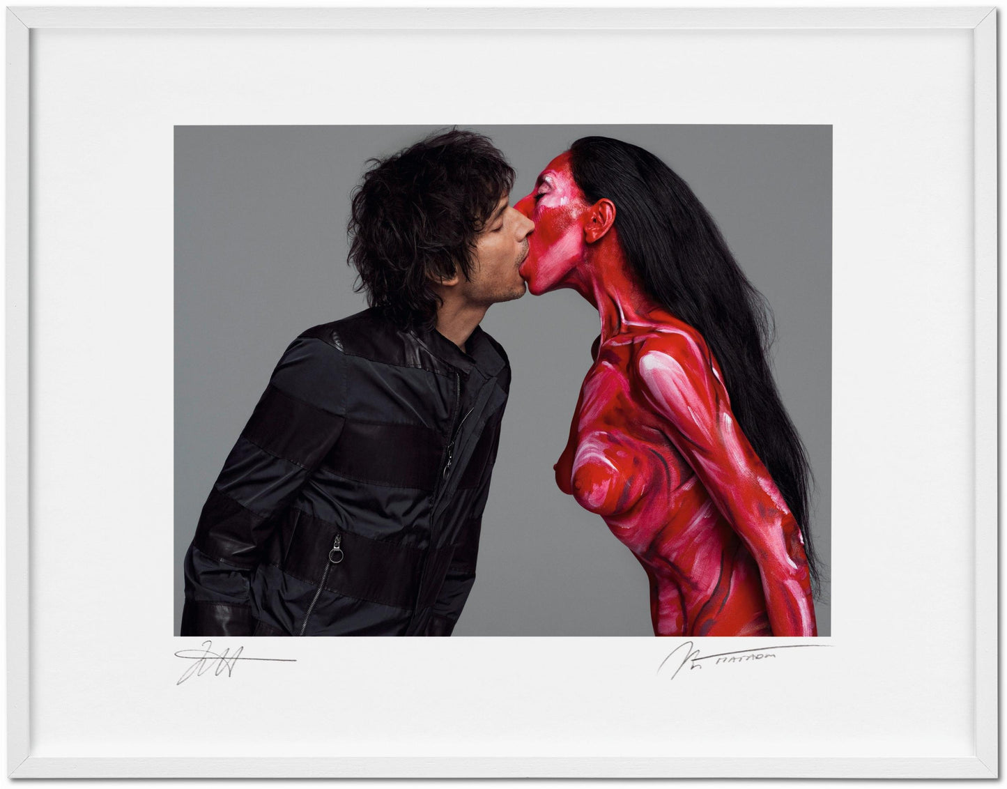 Inez van Lamsweerde/Vinoodh Matadin. Art Edition No. 101–200 ‘Kissing Vinoodh’ (German, French, English)