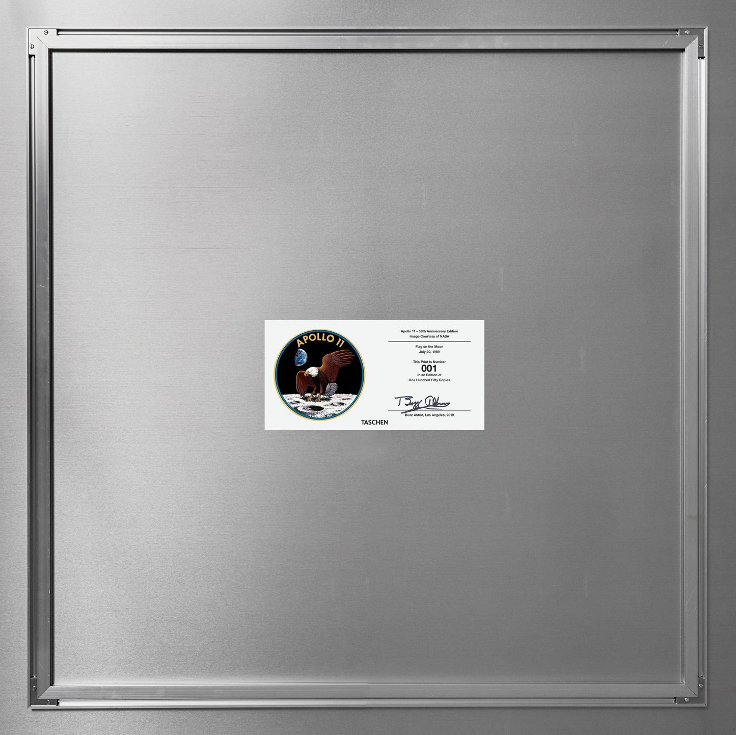 Aldrin, Apollo 11, Ed. Of 150, Flag on the Moon (SA)
