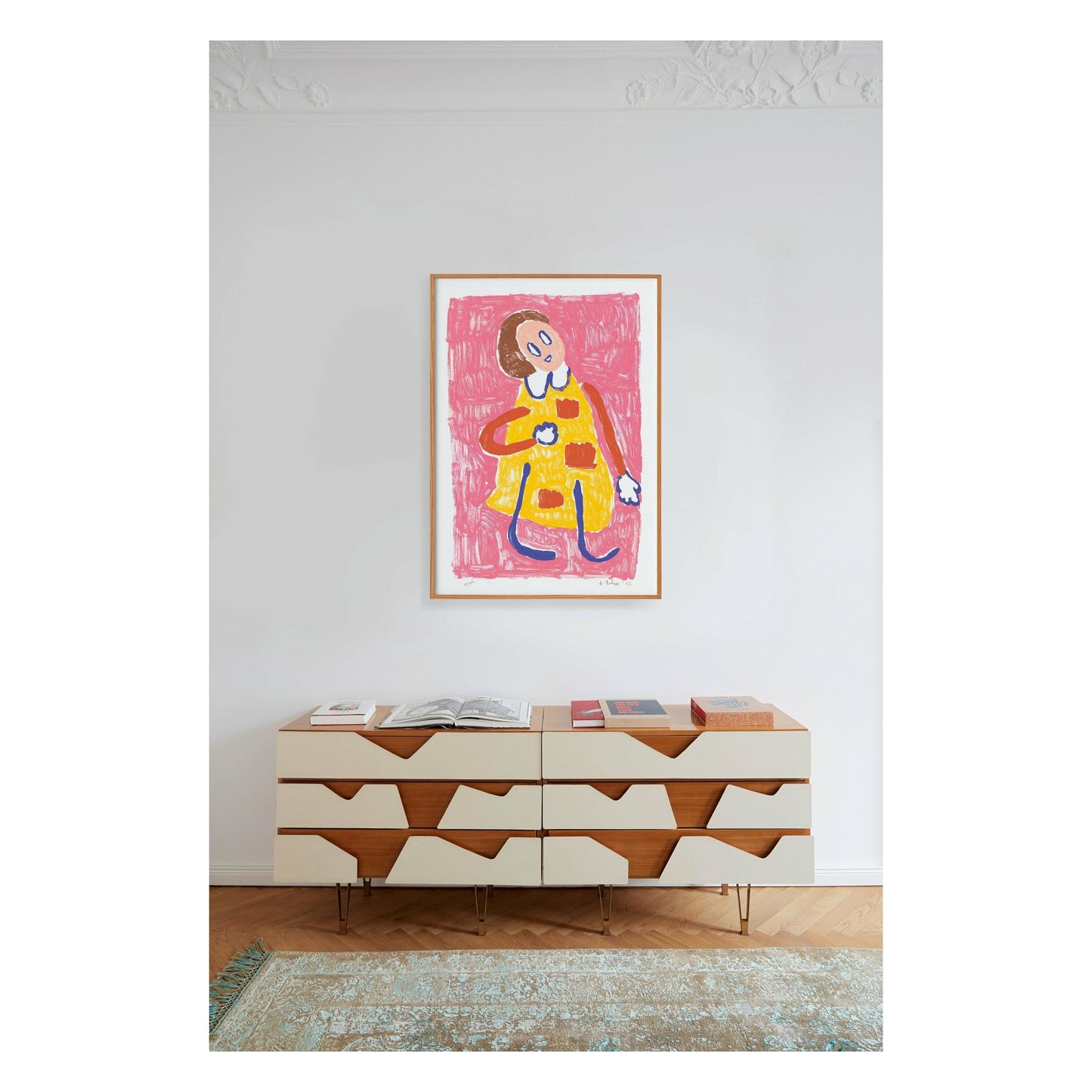 André Butzer. Screen Print ‘Untitled I’, 2022 (AP)