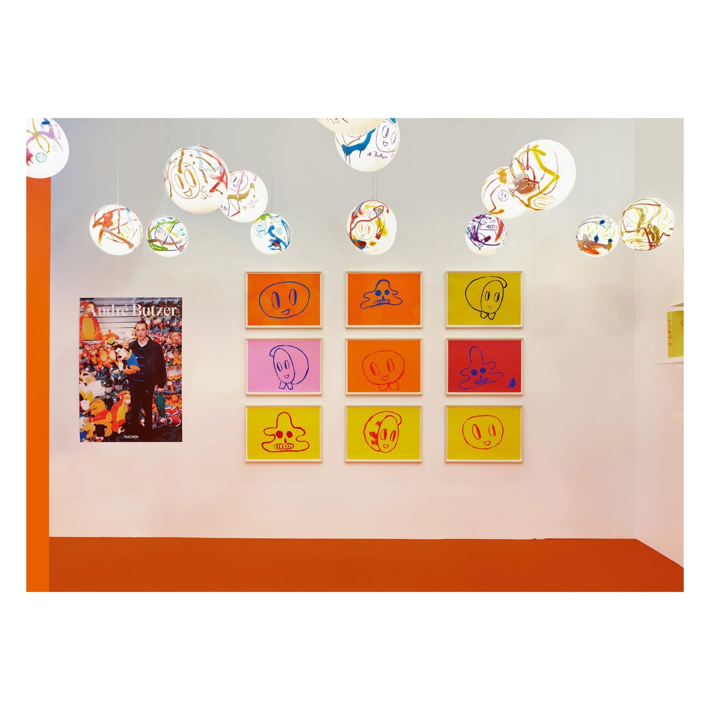 André Butzer. Set of 3 Screenprints ‘Untitled 7–9’, 2021 (AP)