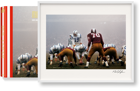 Neil Leifer. Guts & Glory, Art Edition No. 1–100 ‘Johnny Unitas’ (German, French, English) (AP)