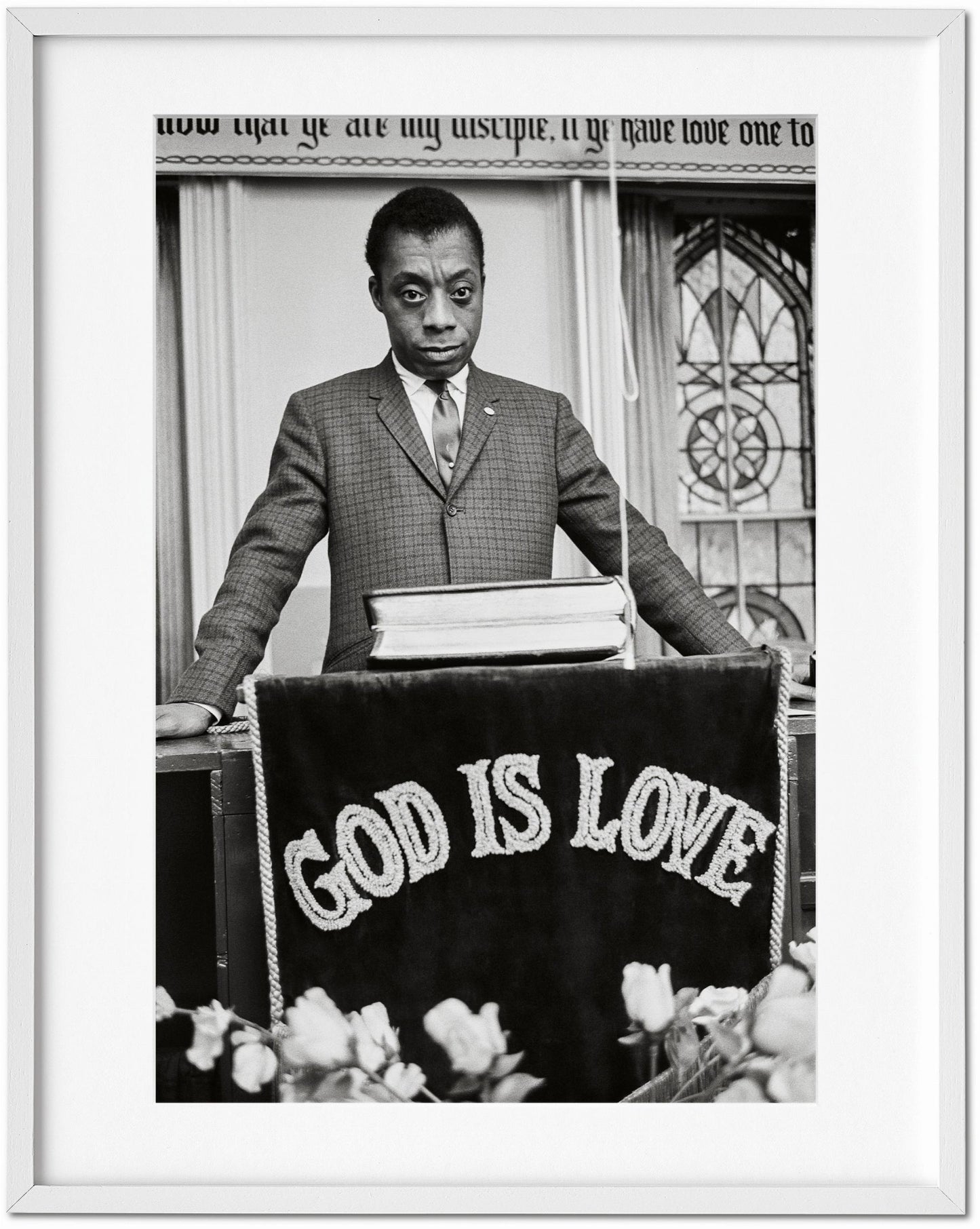 James Baldwin. The Fire Next Time, Art Edition No. 51–100, Steve Schapiro ‘James Baldwin’ (English) (AP)