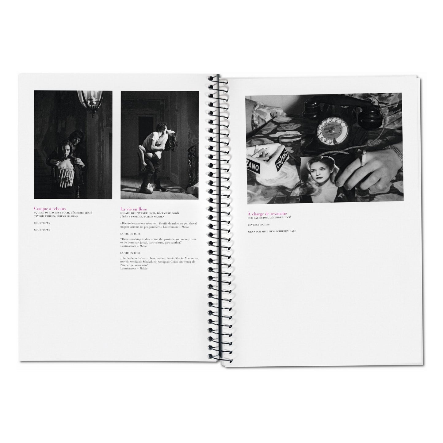 Bettina Rheims/Serge Bramly. Rose, c’est Paris. Art Edition No. 1–100 ‘Rose’ (German, French, English)