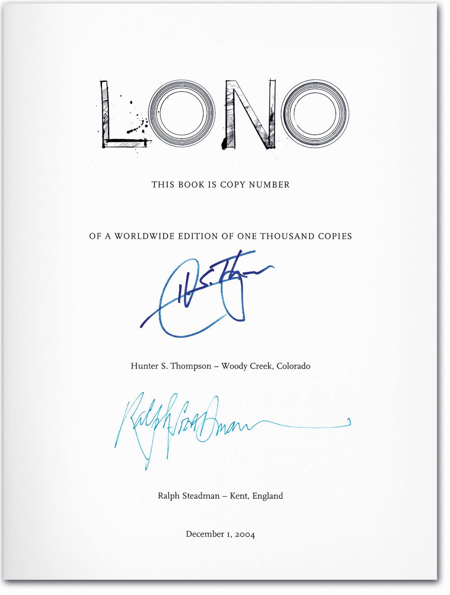 Hunter S. Thompson and Ralph Steadman. The Curse of Lono (English) (AP)