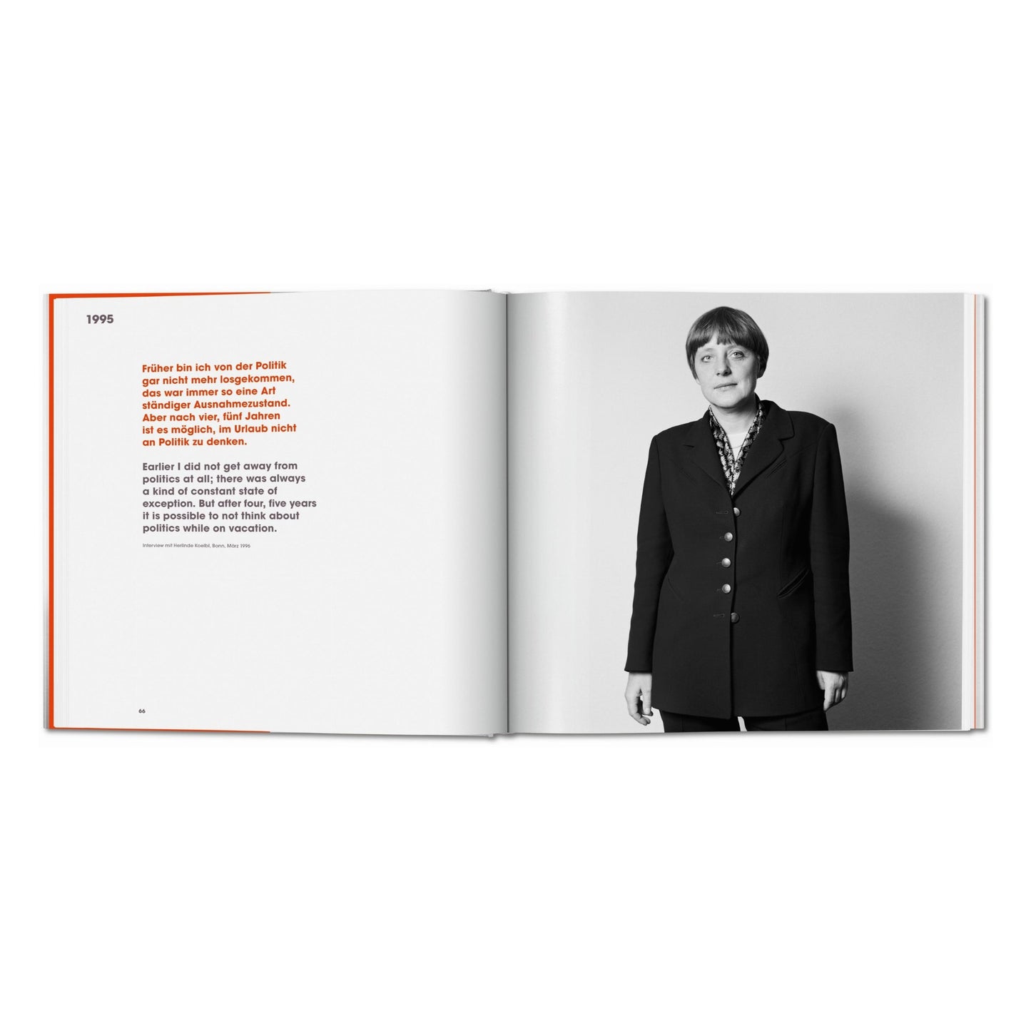 Herlinde Koelbl. Angela Merkel. Portraits 1991–2021 (German, English)