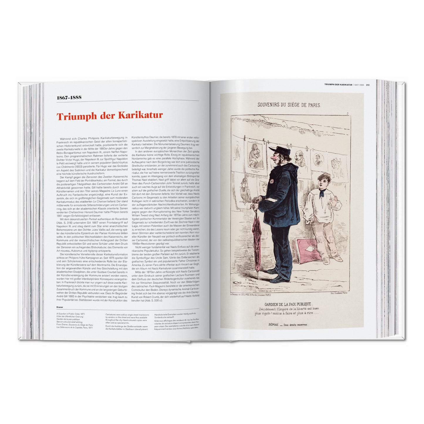 History of Press Graphics. 1819–1921 (German, French, English)