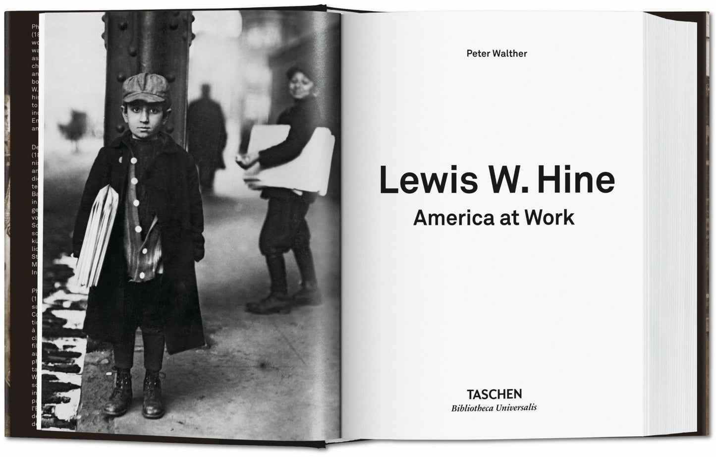 Lewis W. Hine. America at Work (German, French, English)