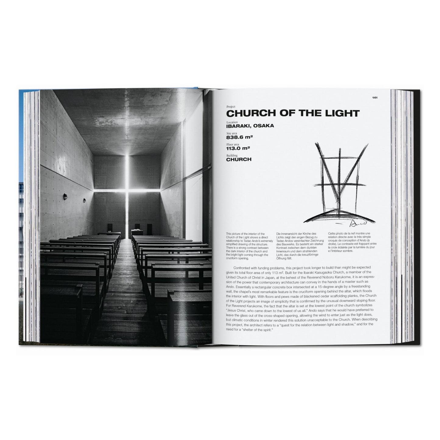 Ando. Complete Works 1975–Today. 40th Ed. (Spanish, Italian, Portuguese)