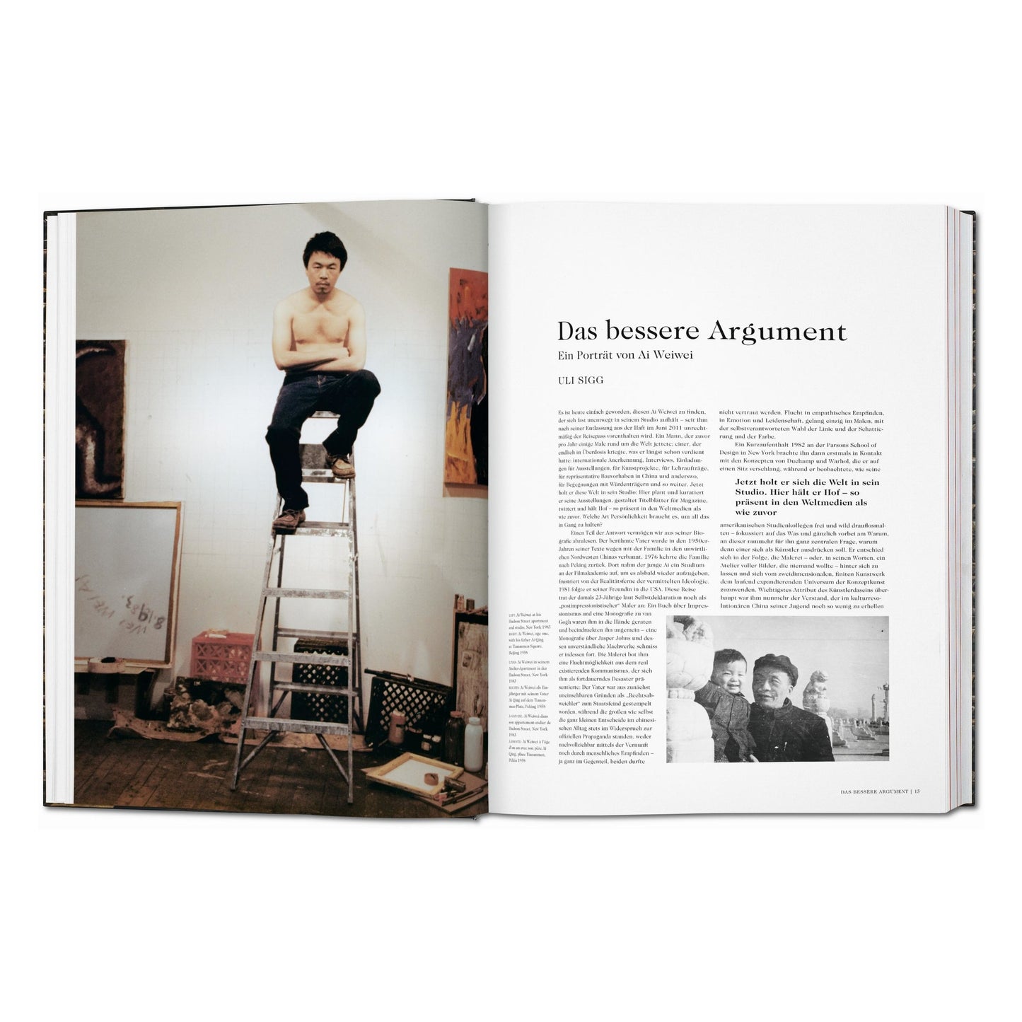 Ai Weiwei (German, French, English)