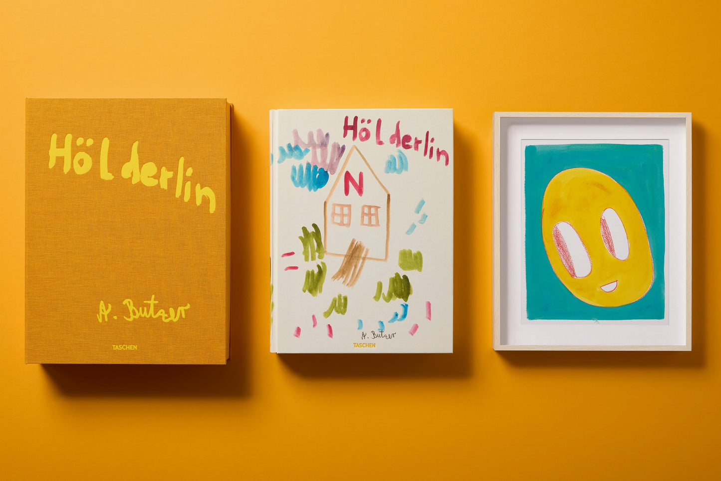 André Butzer. Friedrich Hölderlin. Die Jahreszeiten / The Seasons. Art Edition No. 1–40 (German, English)