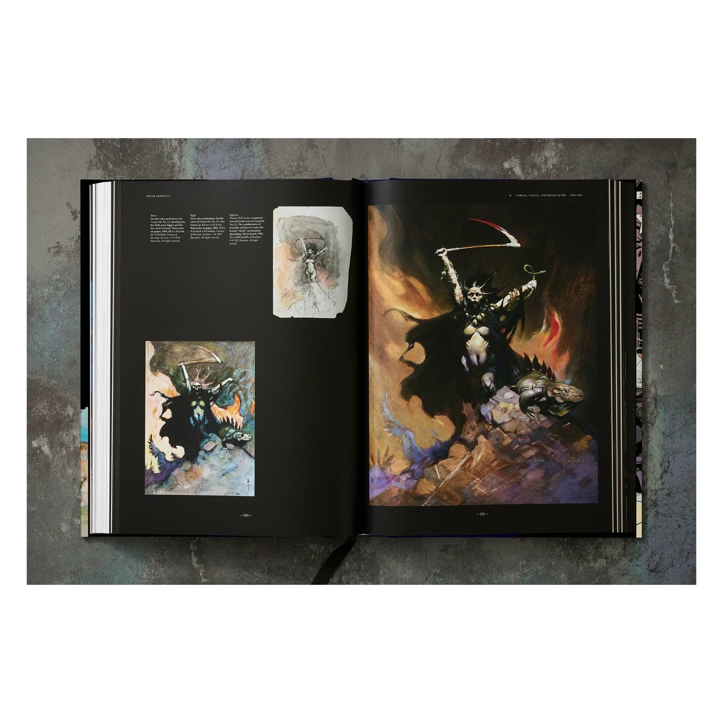 The Fantastic Worlds of Frank Frazetta (German, French, English) (FFE)