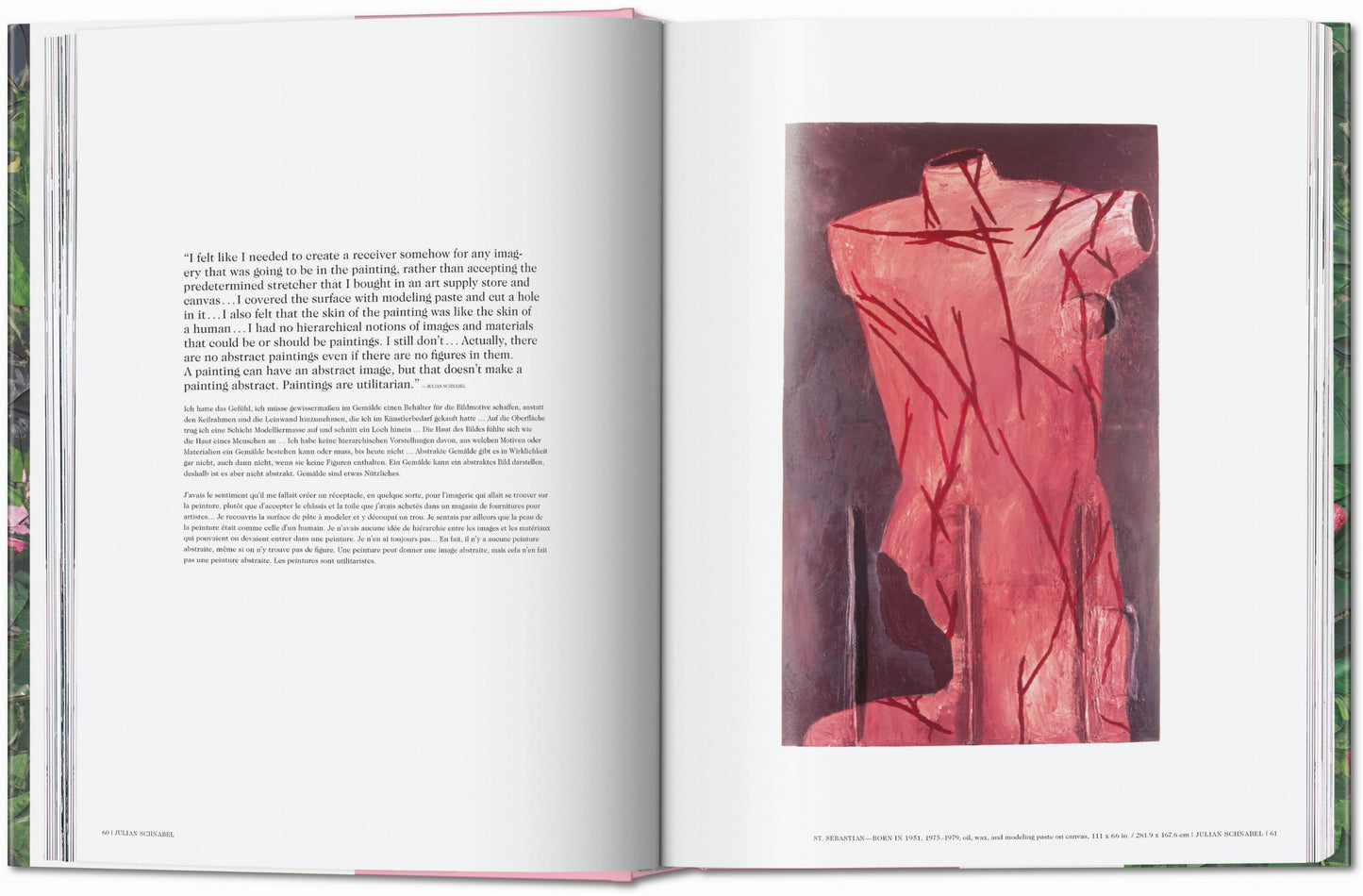 Julian Schnabel. Art Edition No. 1–75 ‘Blind Girl/Cadmium Red’, 2023 (German, French, English)