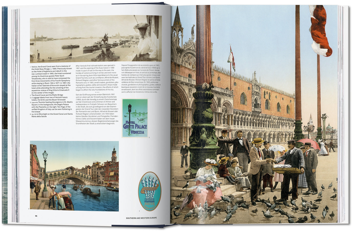 The Grand Tour. The Golden Age of Travel (German, French, English)