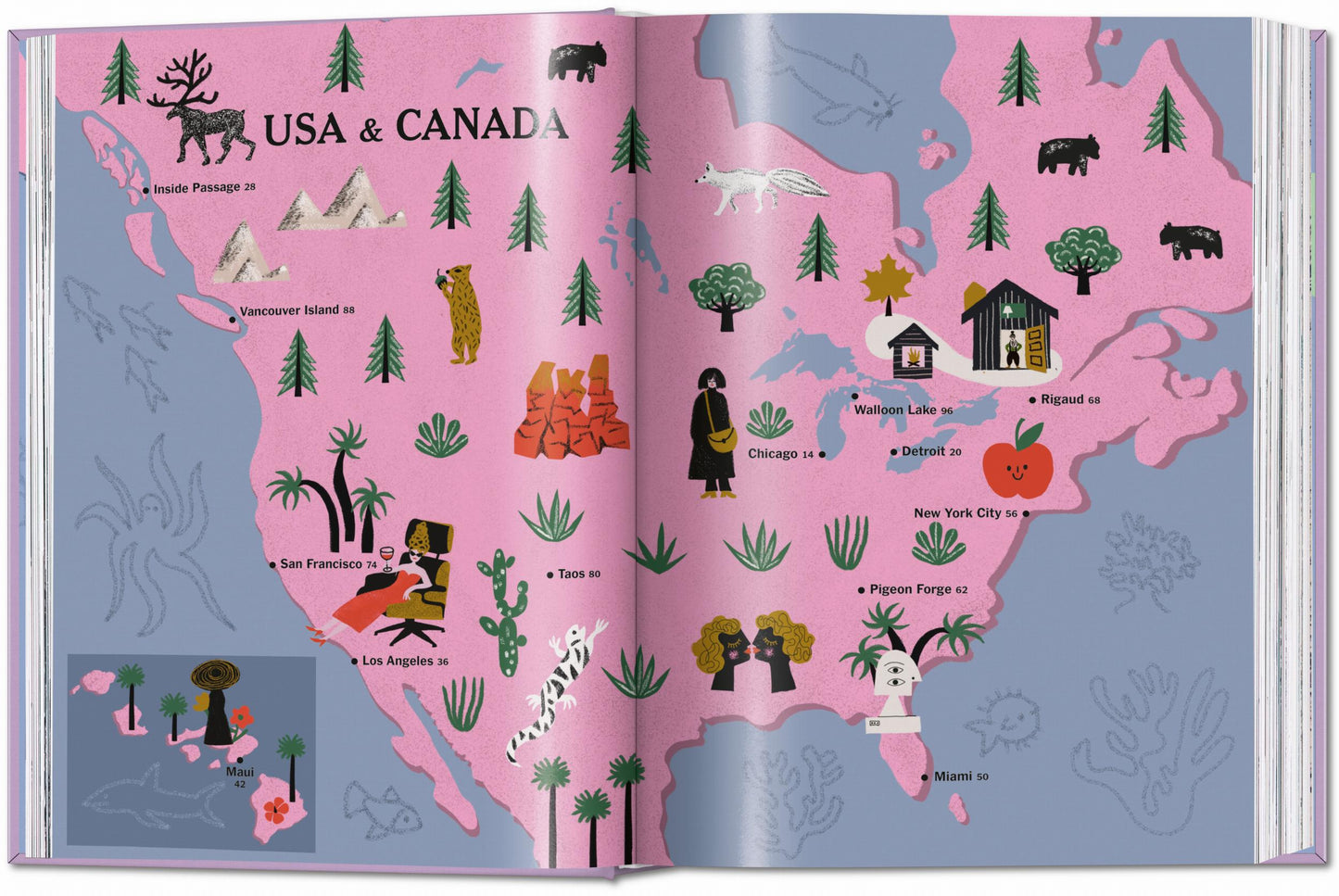 The New York Times. Cultured Traveler. 100 Lieux pour esprits curieux d’Agadir à Yogyakarta (French)