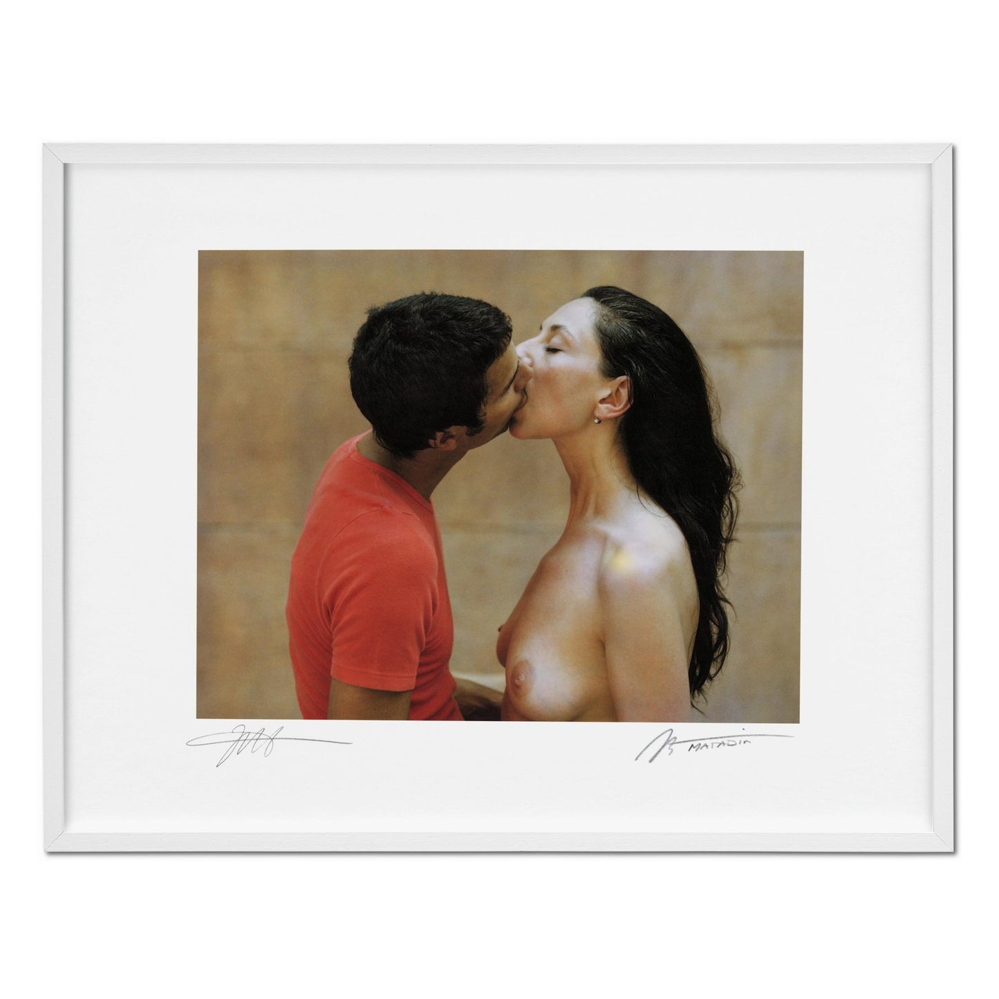 Inez van Lamsweerde/Vinoodh Matadin, Art Edition No. 101–200 ‘Kissing Vinoodh’ (German, French, English) (SA)