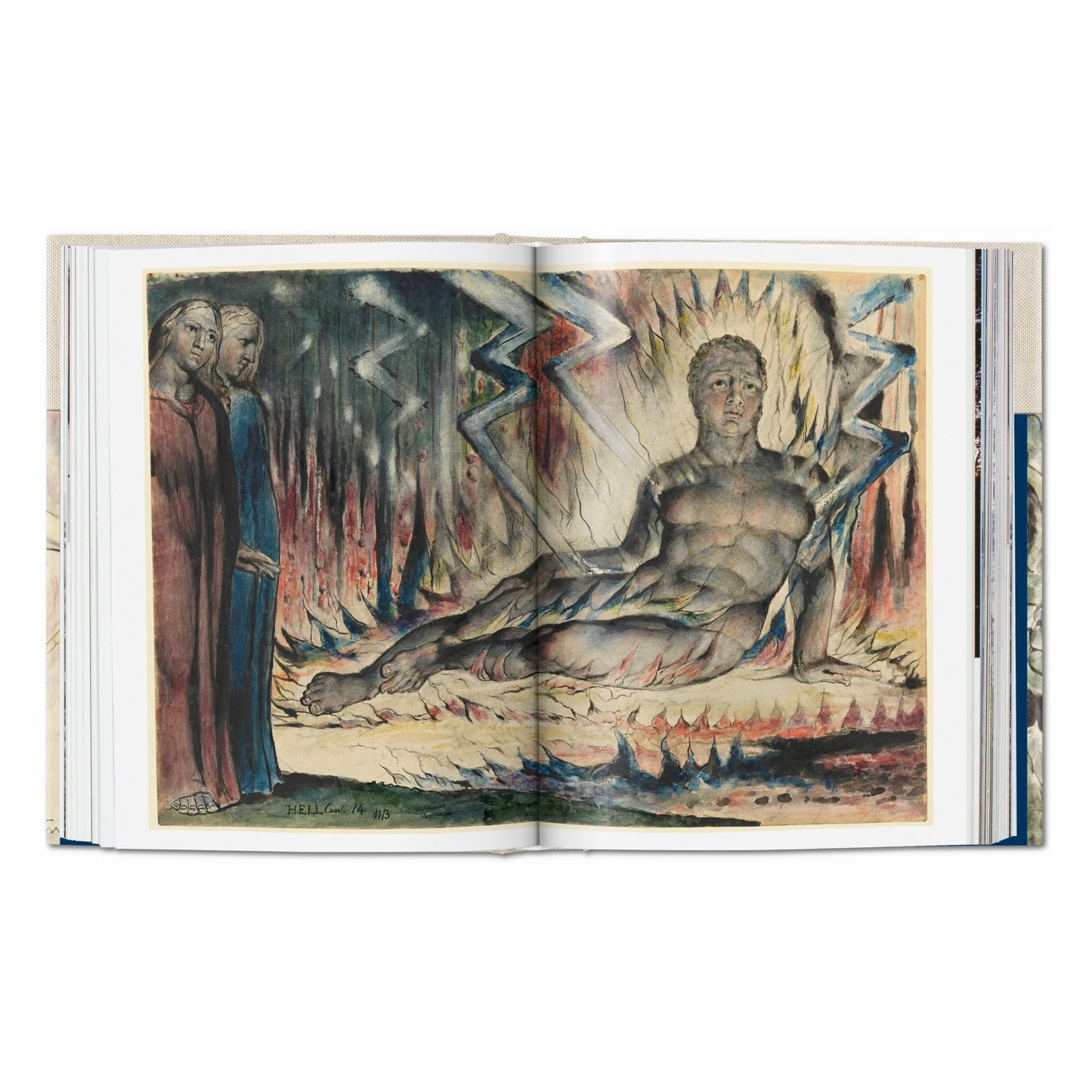 William Blake. Dantes Göttliche Komödie. Sämtliche Zeichnungen (German)