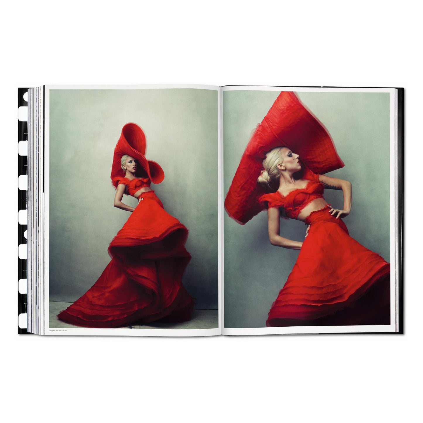 Annie Leibovitz, with dustjacket David Byrne