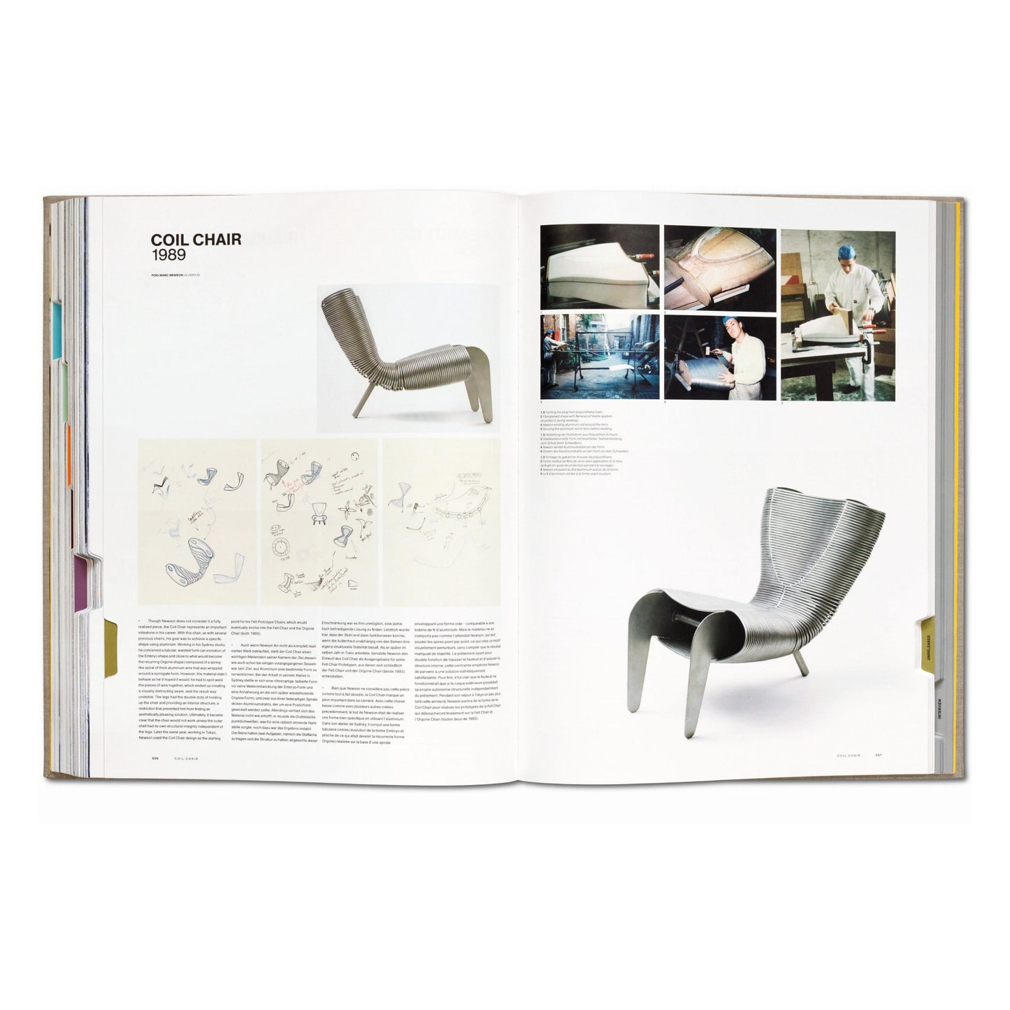 Marc Newson. Works (German, French, English) (AP)