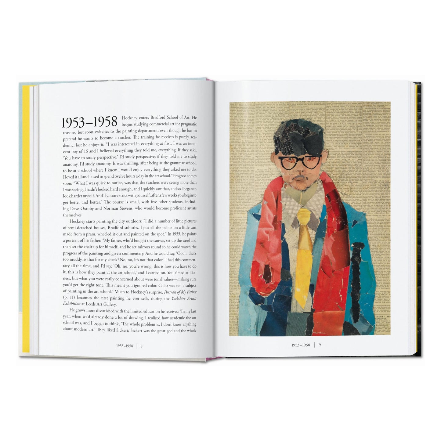 David Hockney. Une chronologie. 45th Ed. (French)