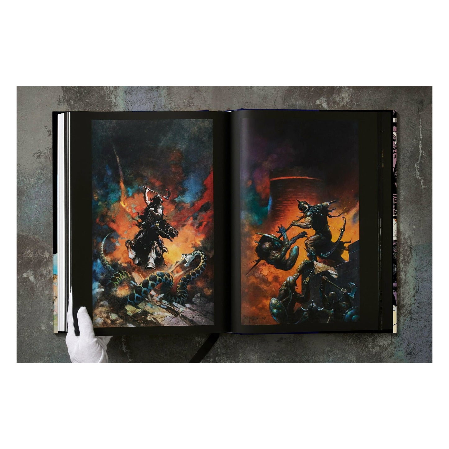 The Fantastic Worlds of Frank Frazetta (German, French, English) (FFE)