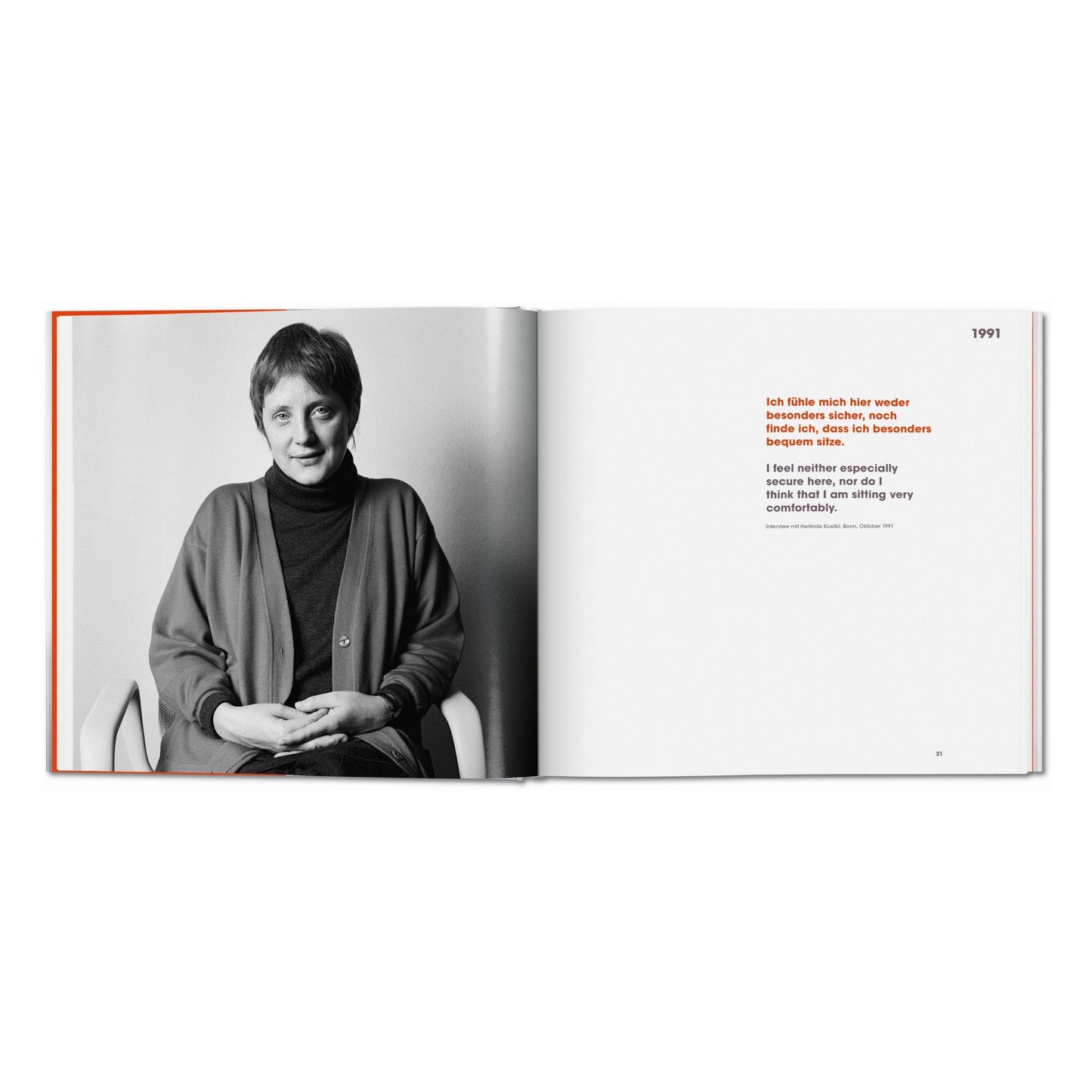 Herlinde Koelbl. Angela Merkel. Portraits 1991–2021 (German, English)