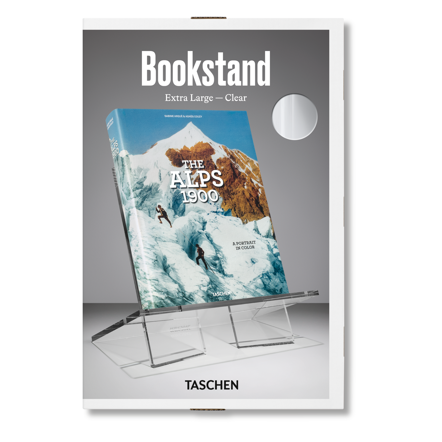 Bookstand. Extra-Large. Clear