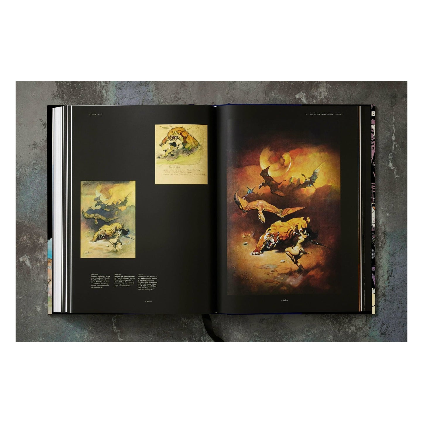 The Fantastic Worlds of Frank Frazetta (German, French, English) (FFE)