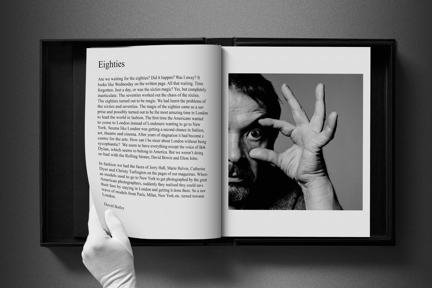 David Bailey. Eighties. Art Edition No. 1–100, ‘Yves Saint Laurent’, 1981 (English)