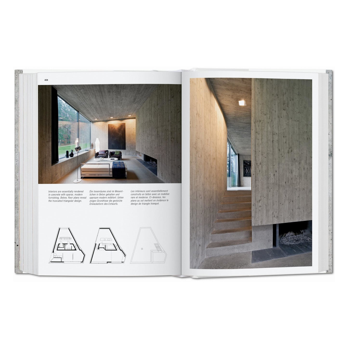 Contemporary Concrete Buildings (German, French, English)