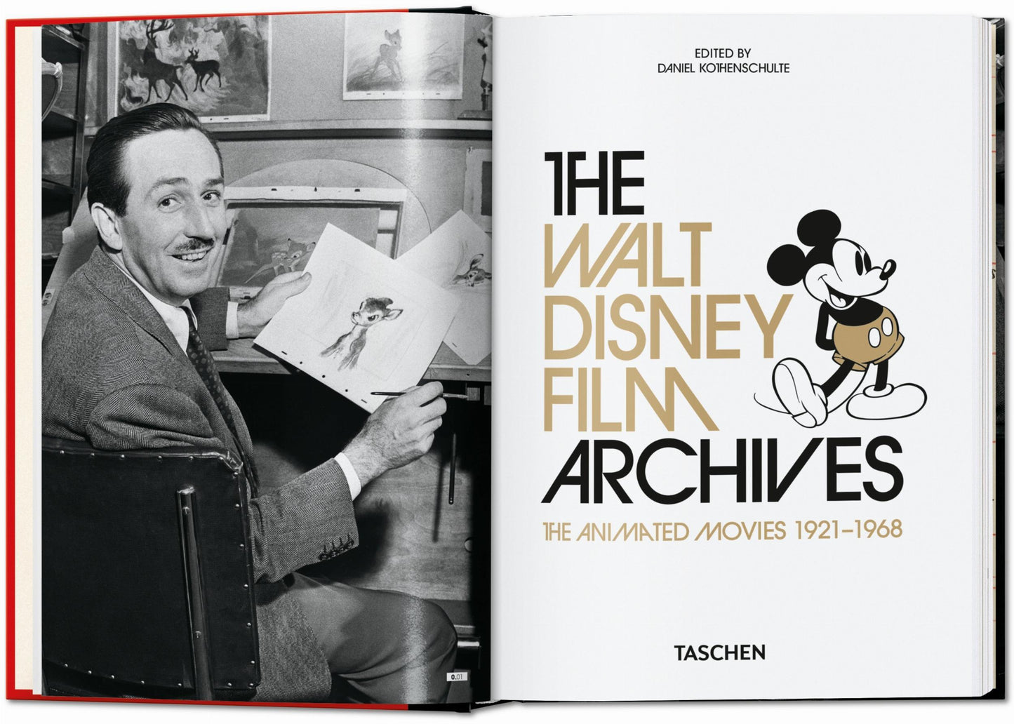 Das Walt Disney Filmarchiv. Die Animationsfilme 1921–1968. 40th Ed. (German)