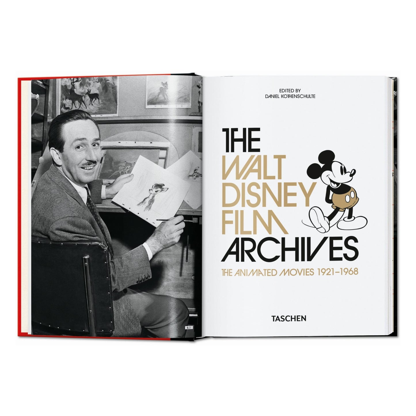 Les Archives des films Walt Disney. Les films d'animation 1921–1968. 45th Ed. (French)