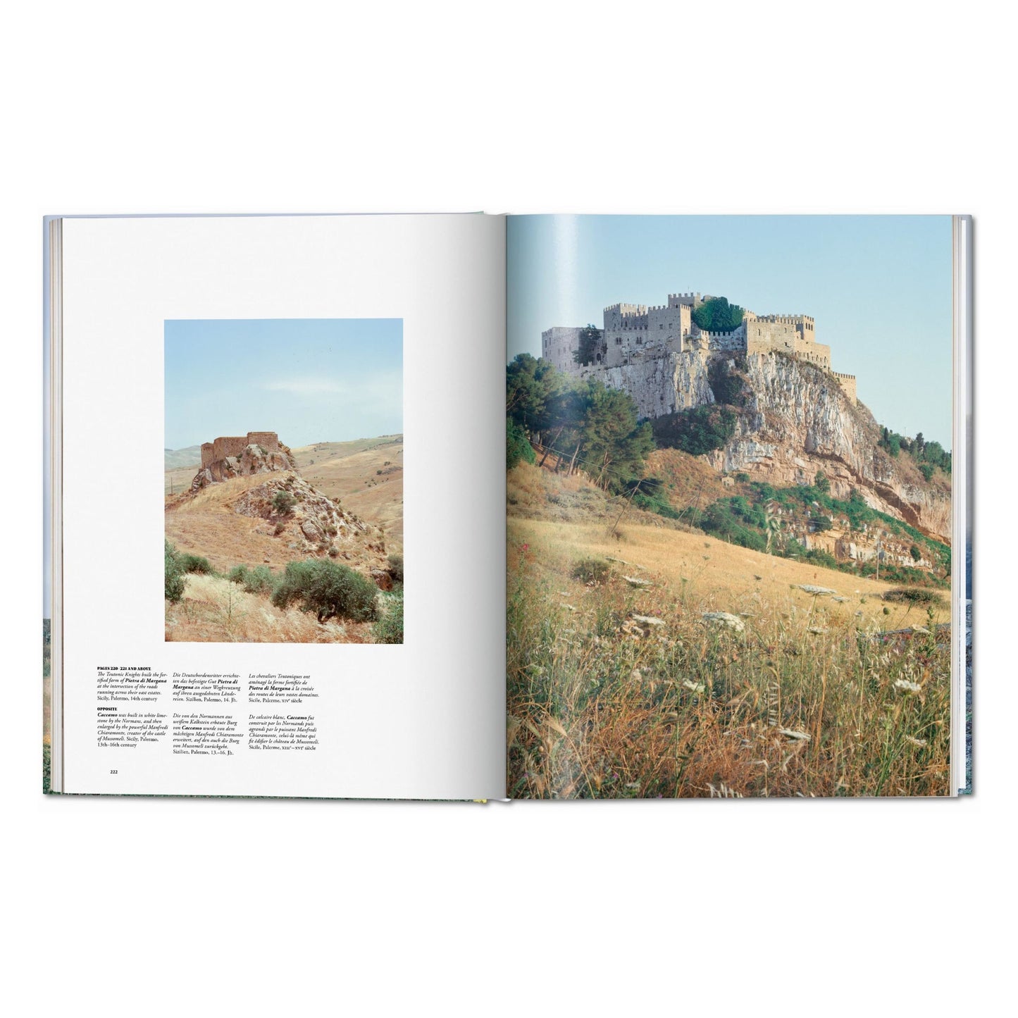 Frédéric Chaubin. Stone Age. Ancient Castles of Europe (German, French, English)