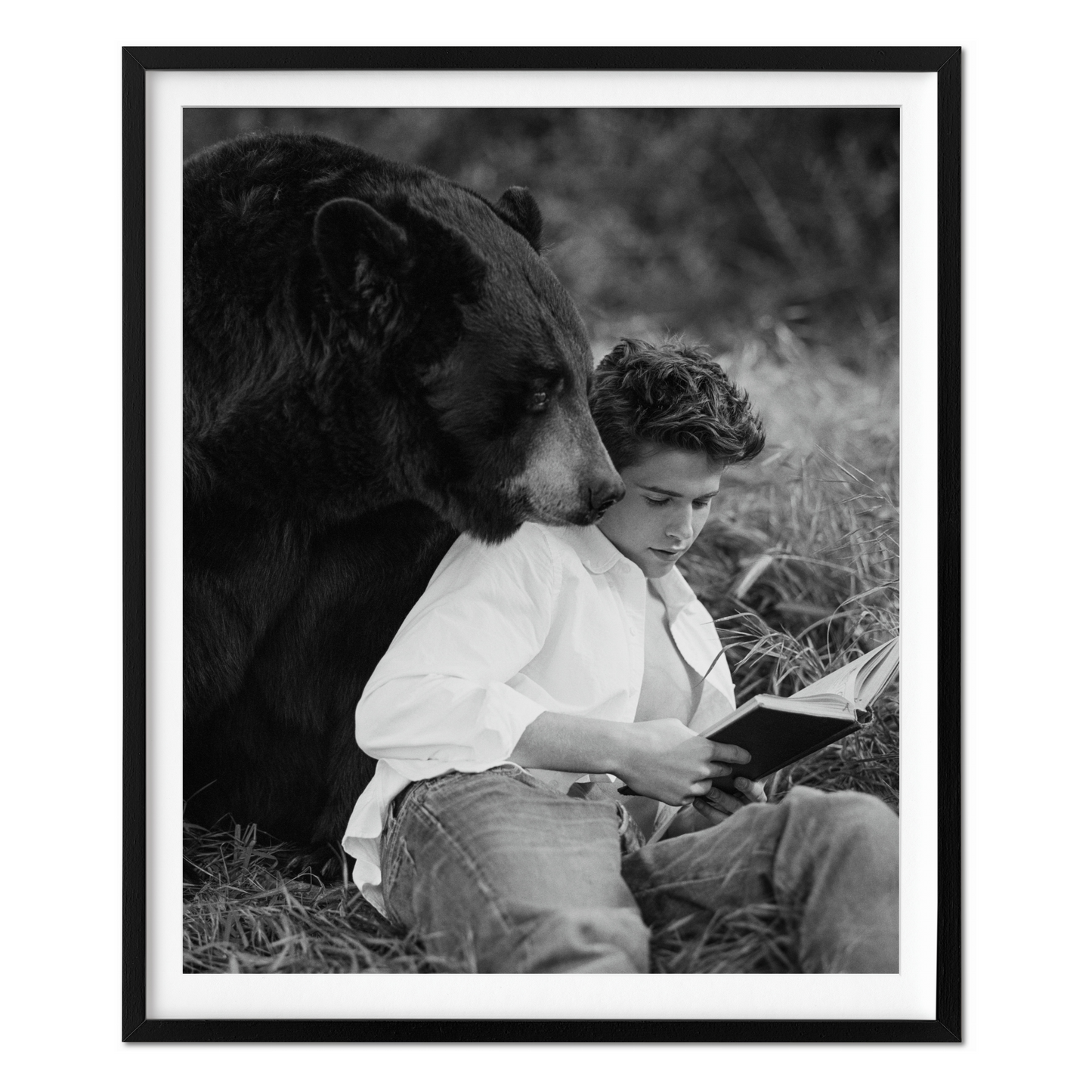 Bruce Weber. My Education. Art Edition No. 101–200, ‘Michael St. Pierre with Bonkers, Thousand Oaks, California’, 2004 (German, French, English)