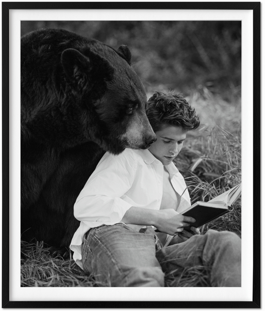 Bruce Weber. My Education. Art Edition No. 101–200, ‘Michael St. Pierre with Bonkers, Thousand Oaks, California’, 2004 (German, French, English) (AP)