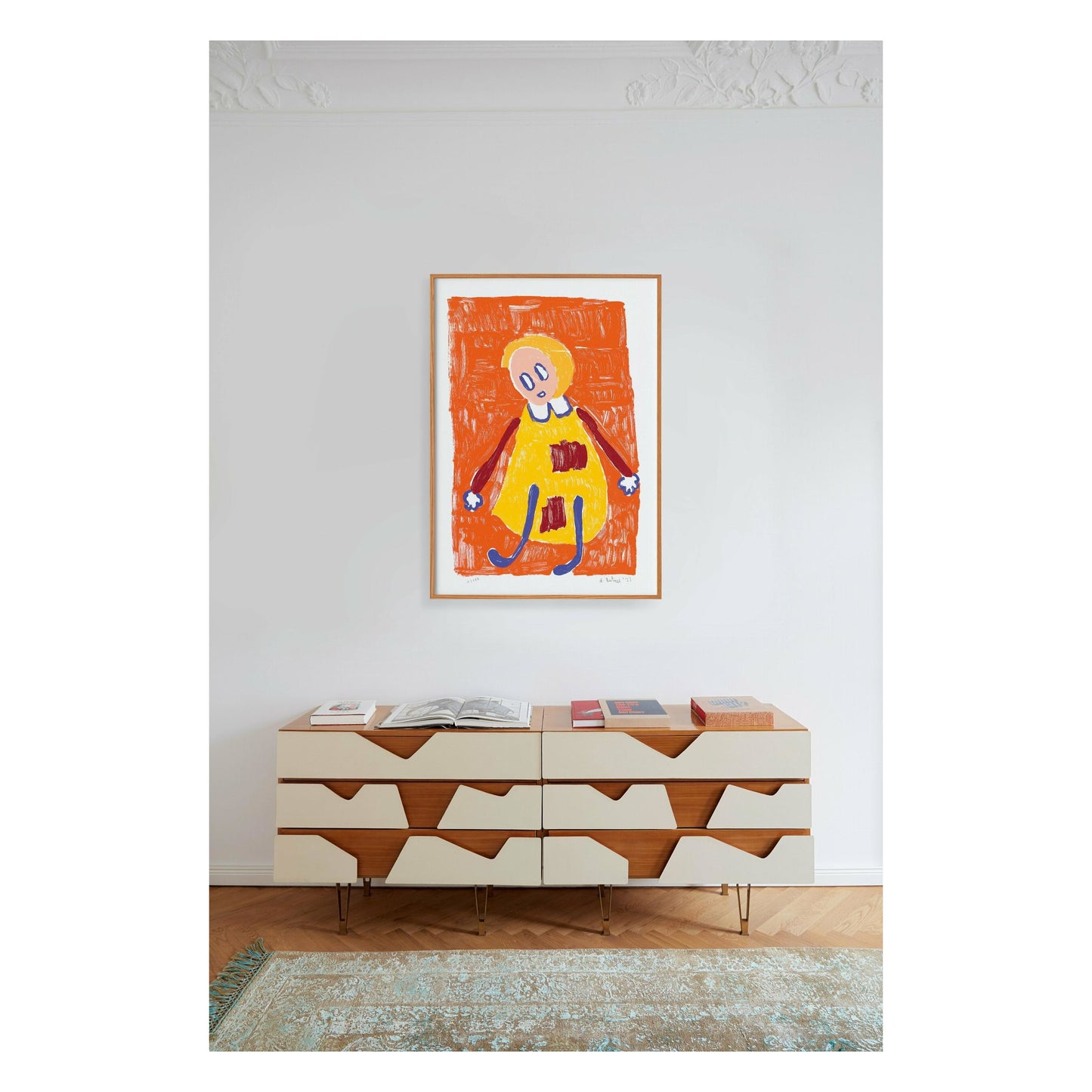 André Butzer. Screen Print ‘Untitled IV’, 2022 (AP)