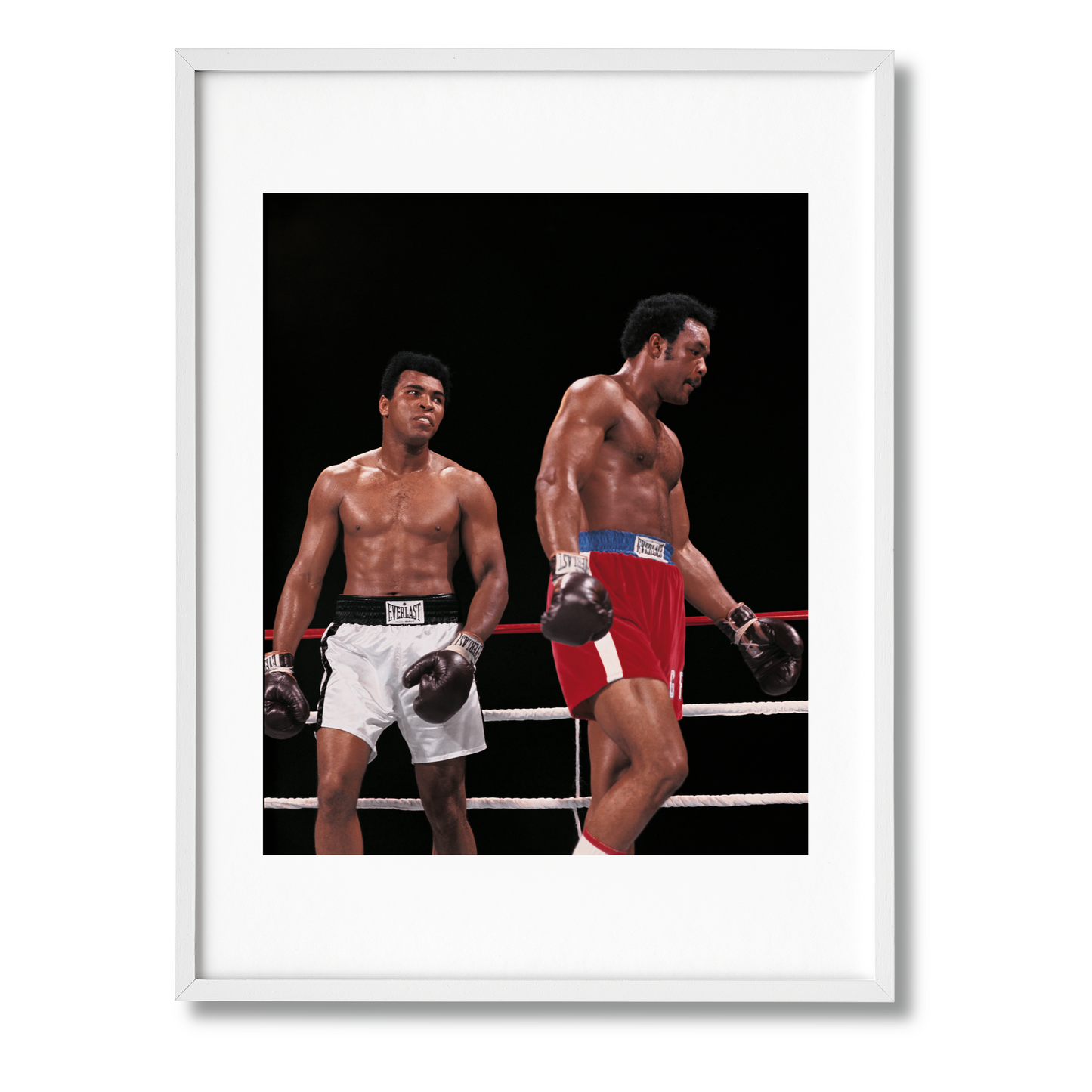 Norman Mailer. N.Leifer. H.Bingham. The Fight, Art Edition No. 1–125, Neil Leifer ‘Ali vs. Foreman – Ali Glaring at Foreman’ (English) (AP)