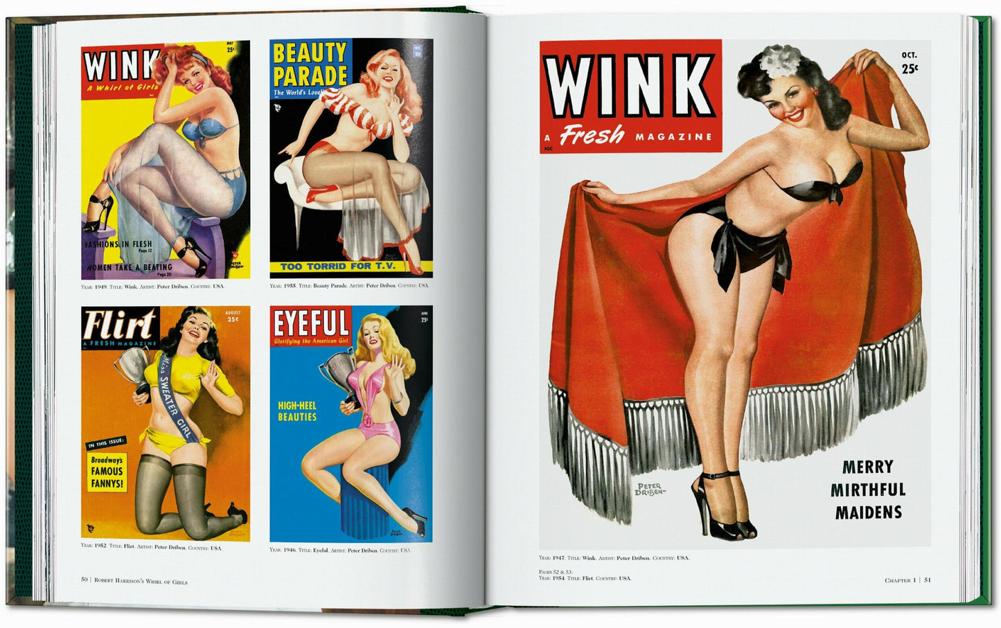 Dian Hanson’s: The History of Men’s Magazines. Vol. 2: From Post-War to 1959 (German, French, English)