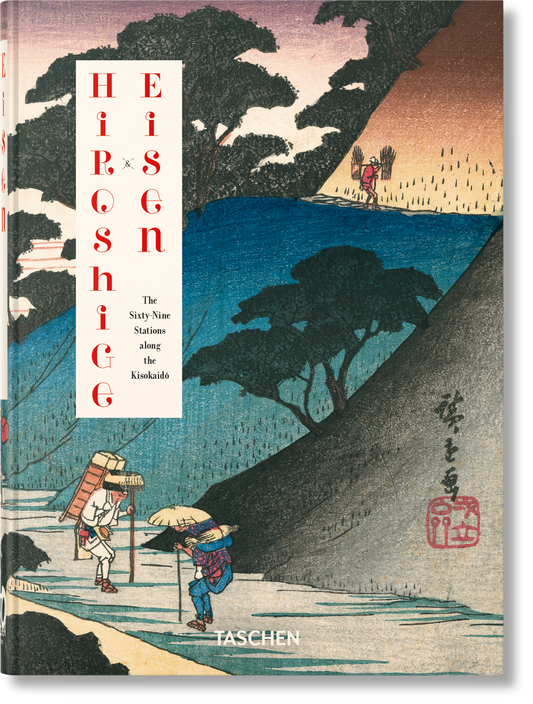 Hiroshige & Eisen. The Sixty-Nine Stations along the Kisokaido. 45th Ed. (Spanish, English, Italian)
