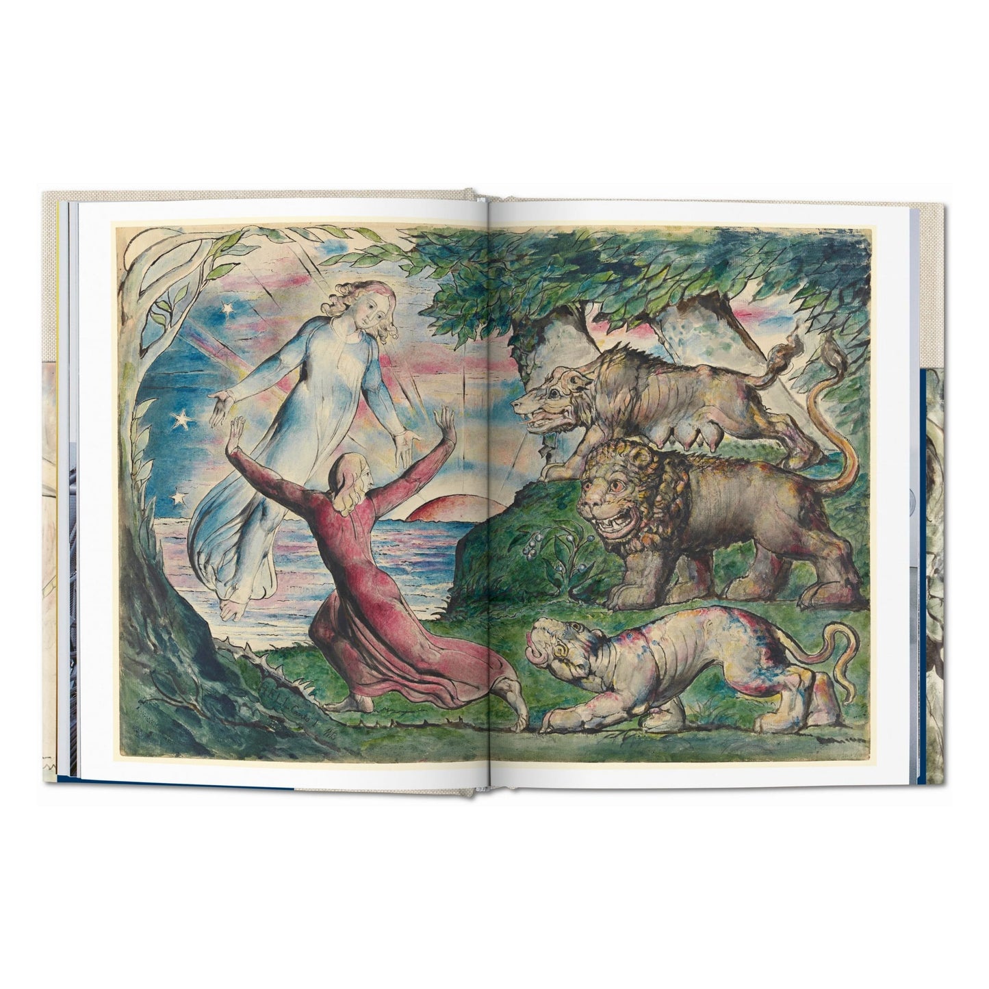 William Blake. Dantes Göttliche Komödie. Sämtliche Zeichnungen (German)