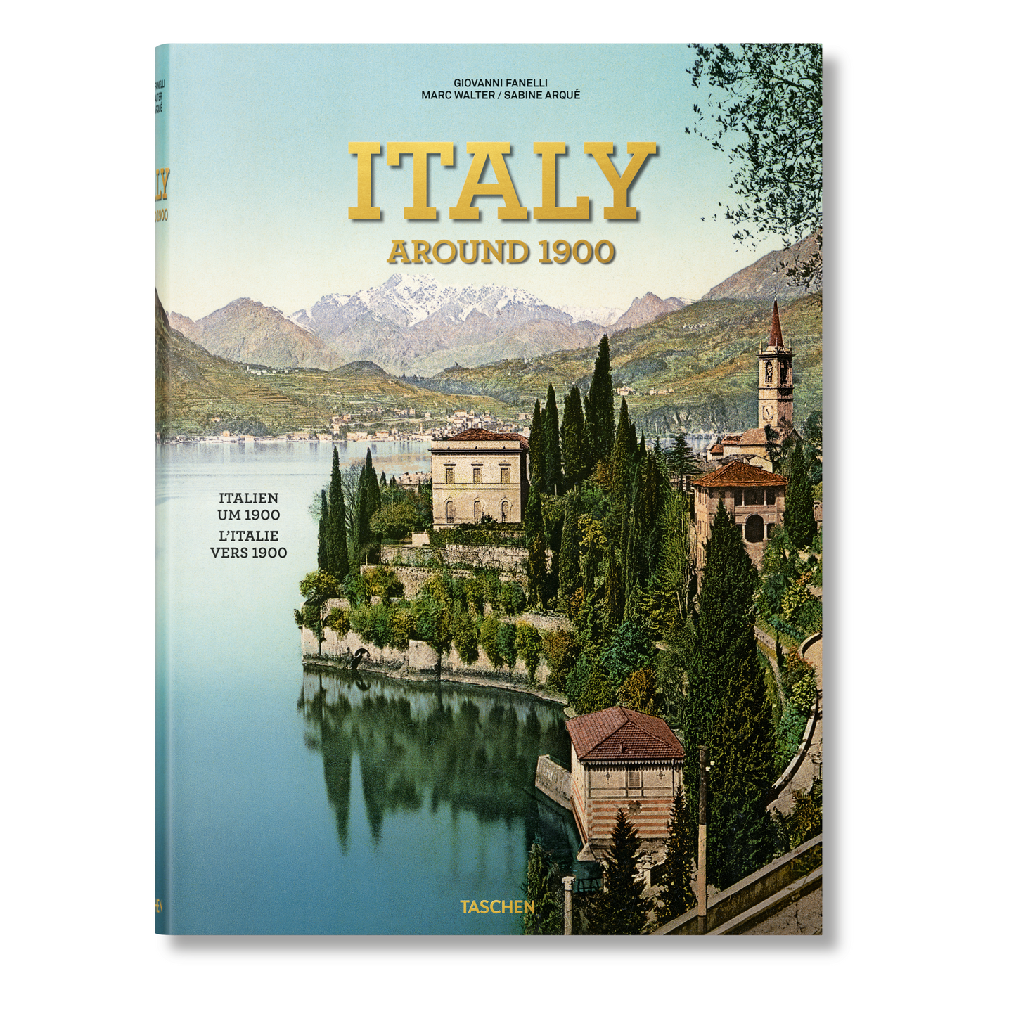 Italy around 1900 (Spanish, English, Italian)