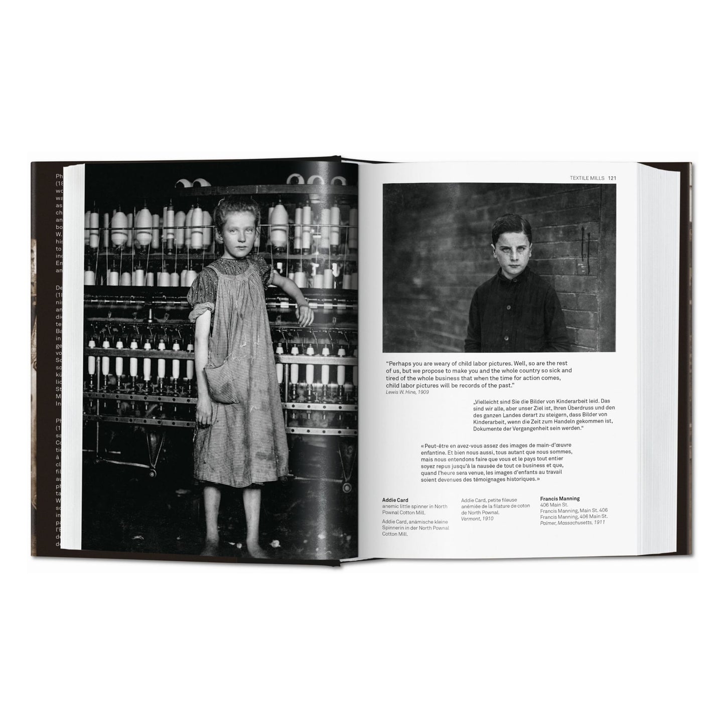 Lewis W. Hine. America at Work (German, French, English)