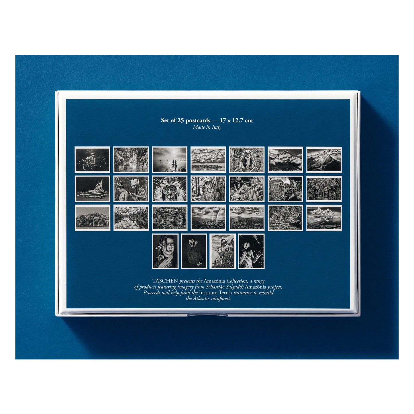 Sebastião Salgado. Amazônia. Postcard Set (German, Spanish, French, English)