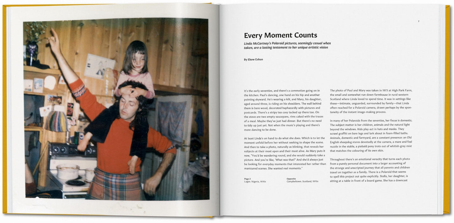 Linda McCartney. The Polaroid Diaries (German, French, English) (SA)