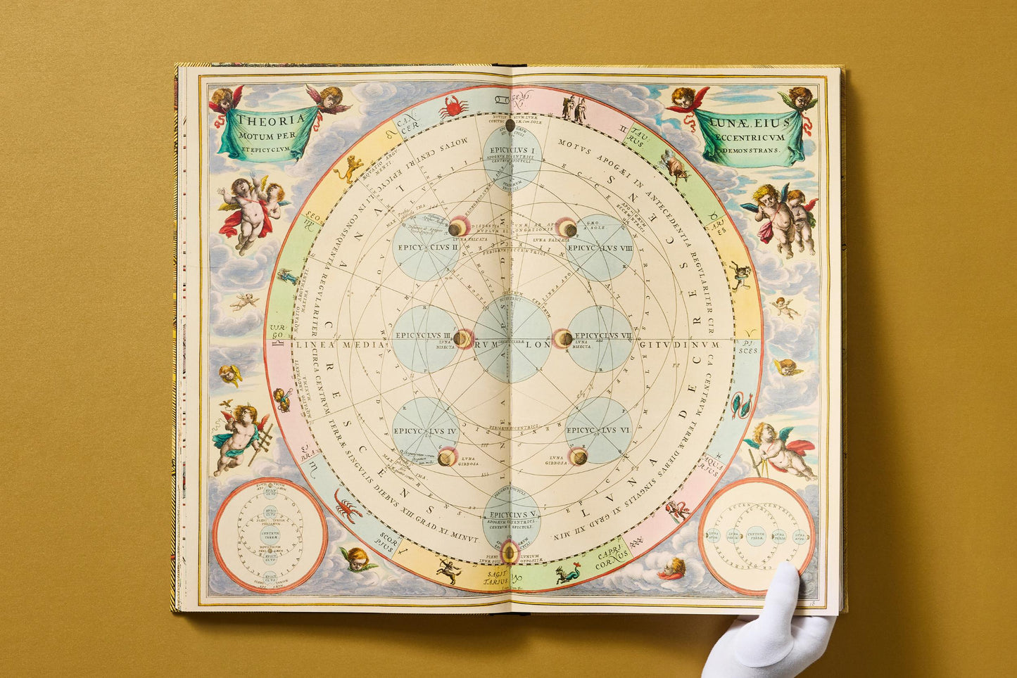 Cellarius Atlas (German, French, English)