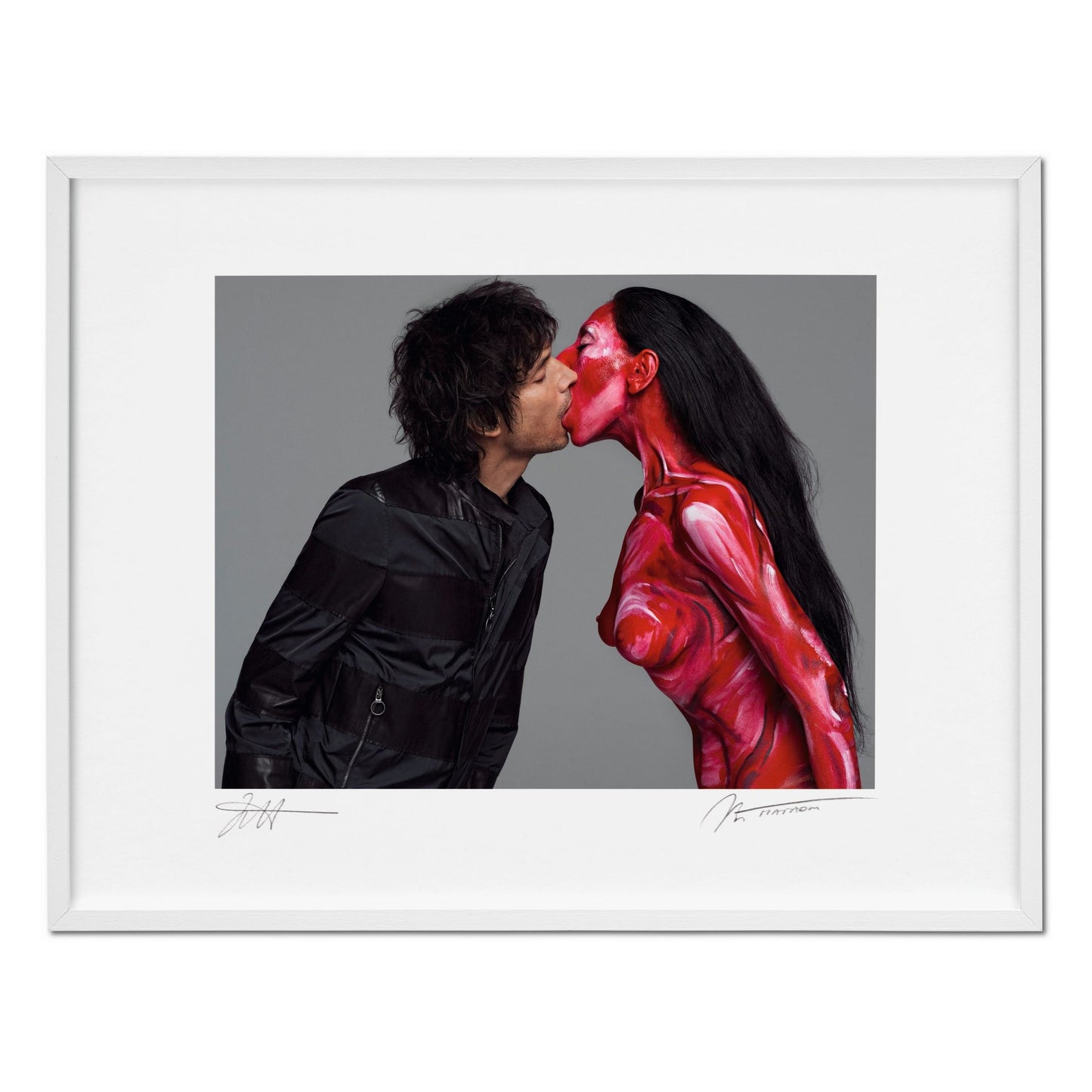 Inez van Lamsweerde/Vinoodh Matadin, Art Edition No. 101–200 ‘Kissing Vinoodh’ (German, French, English) (SA)