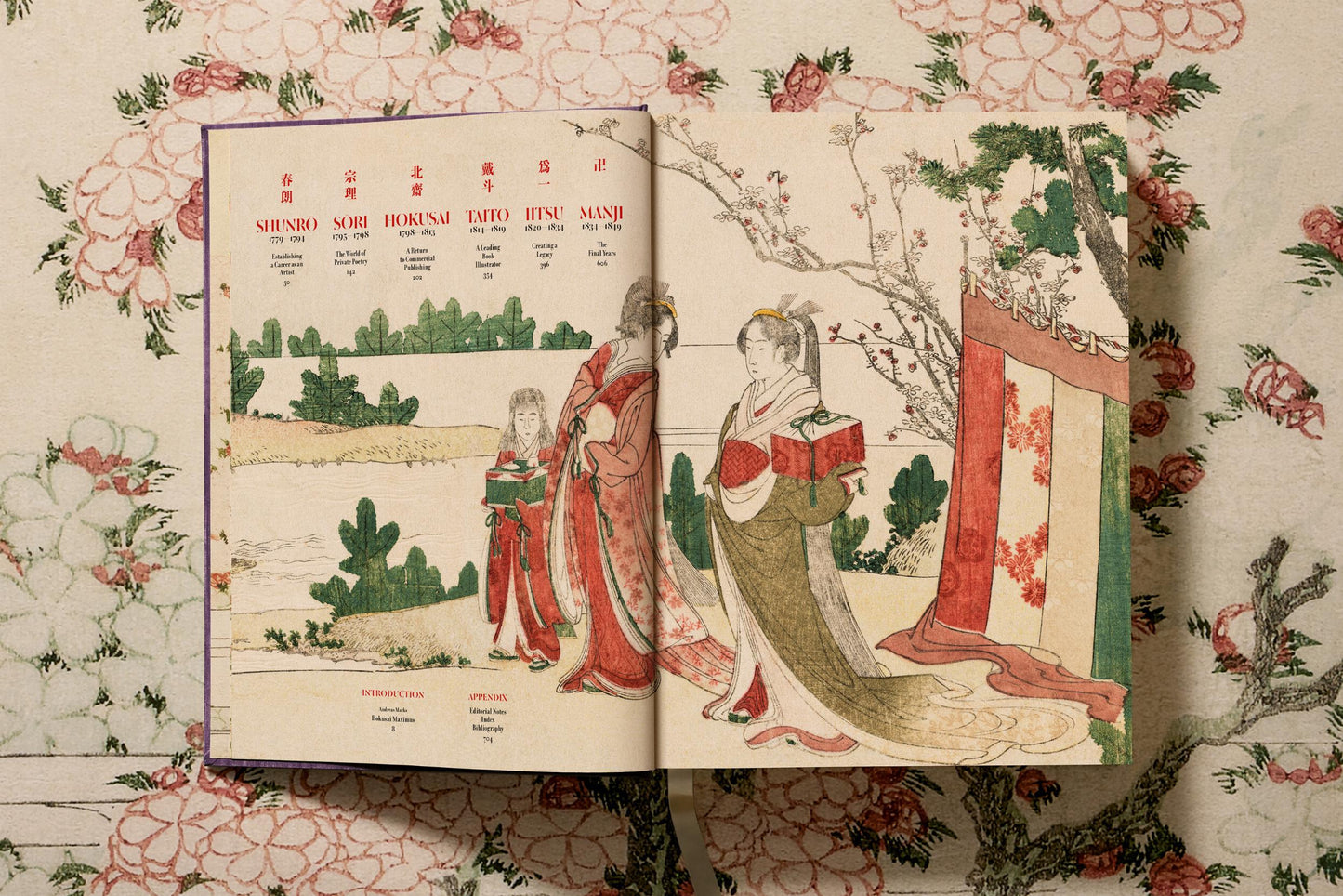 Hokusai (German, French, English)