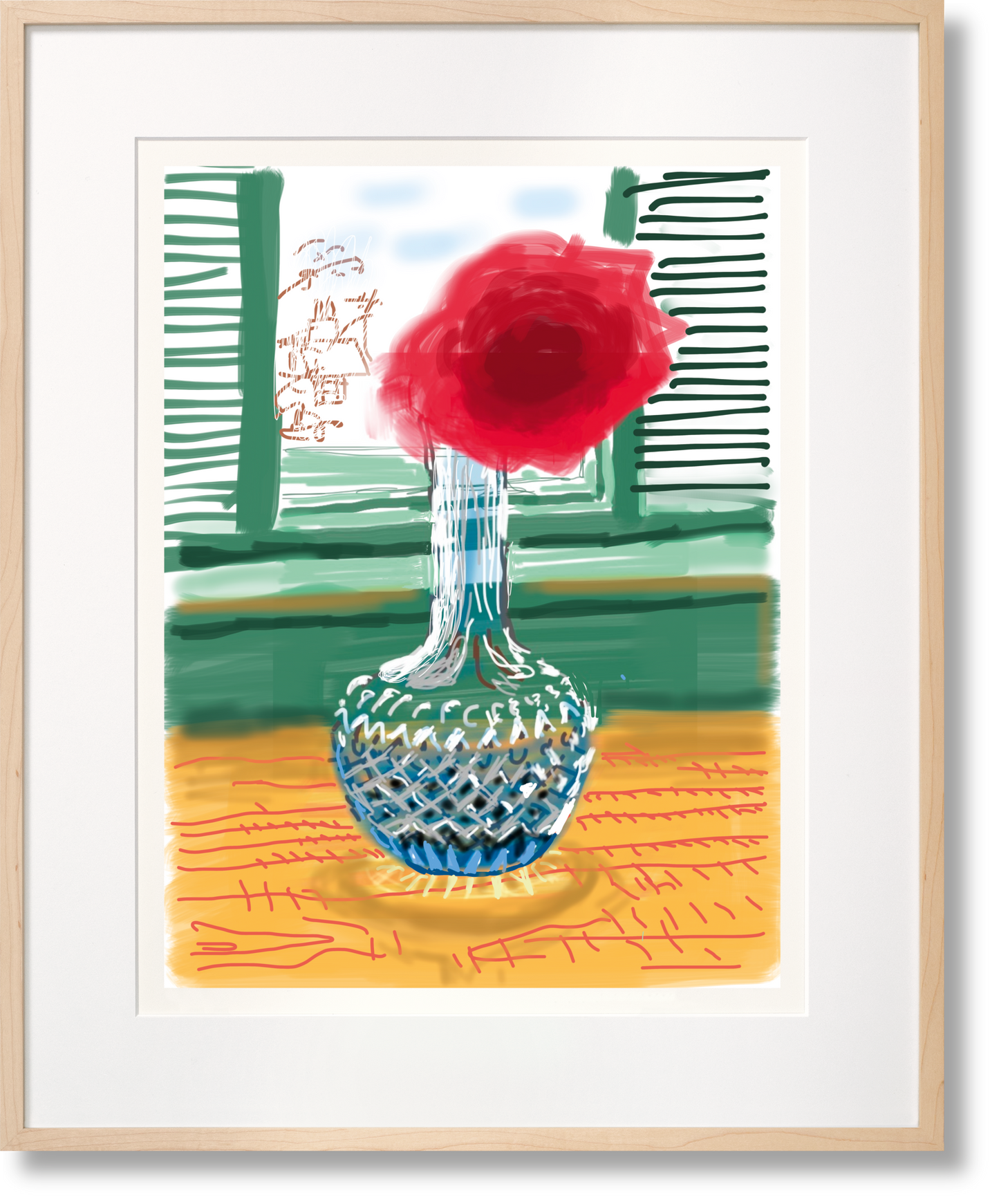 David Hockney. My Window. Art Edition (No. 251–500) ‘No. 281’. 23rd July 2010 (English)