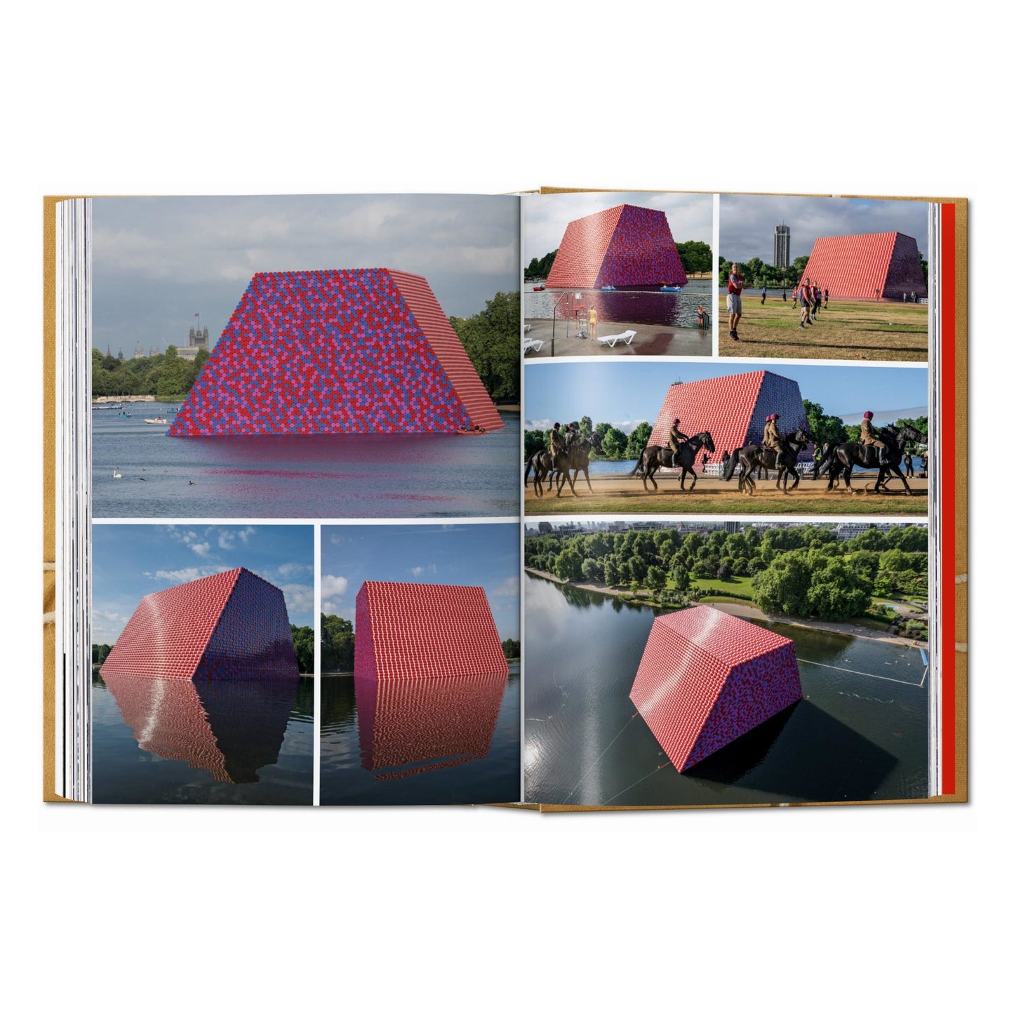 Christo and Jeanne-Claude. 40th Ed. (German, French, English)
