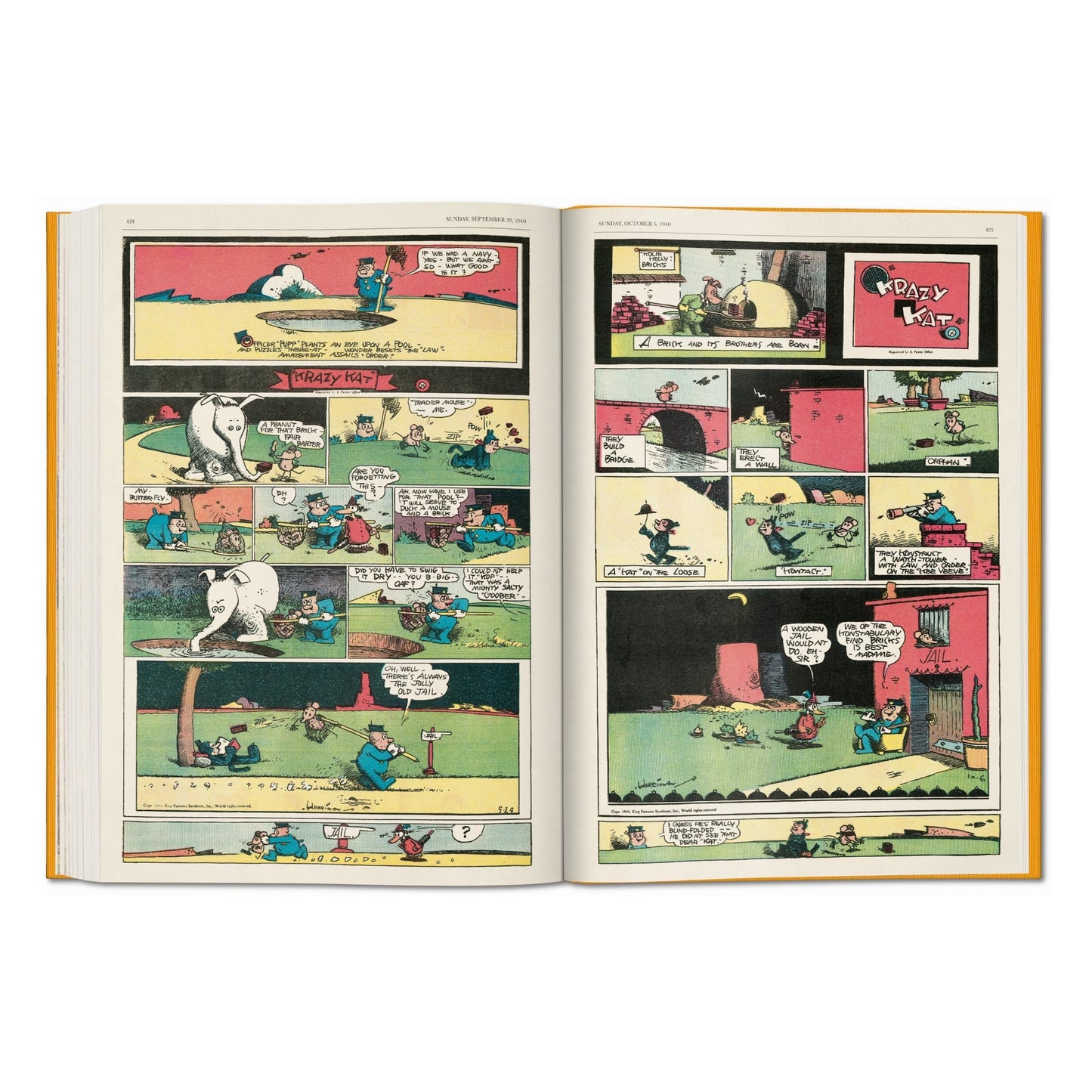 George Herriman “Krazy Kat”. Toutes les planches dominicales en couleurs 1935–1944 (French)